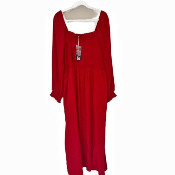 NWT LA LIGNE boho style Dress - Size 1X - Picture 2 of 7